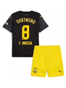 Borussia Dortmund Felix Nmecha #8 Dječji Gostujuci Dres kompleti 2024-25 Kratak Rukavima (+ kratke hlače)